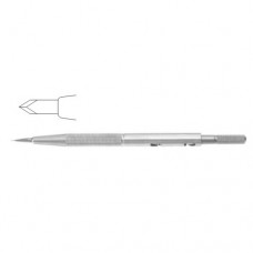 Diamond Knife Spear Cutting Edge Stainless Steel, 12.5 cm - 5" Width 1.0 mm
